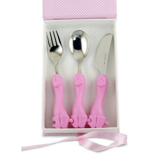 Zoppi Jewels|Set pappa elefante rosa in argento