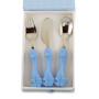 Zoppi Jewels|Set pappa elefante celeste in argento