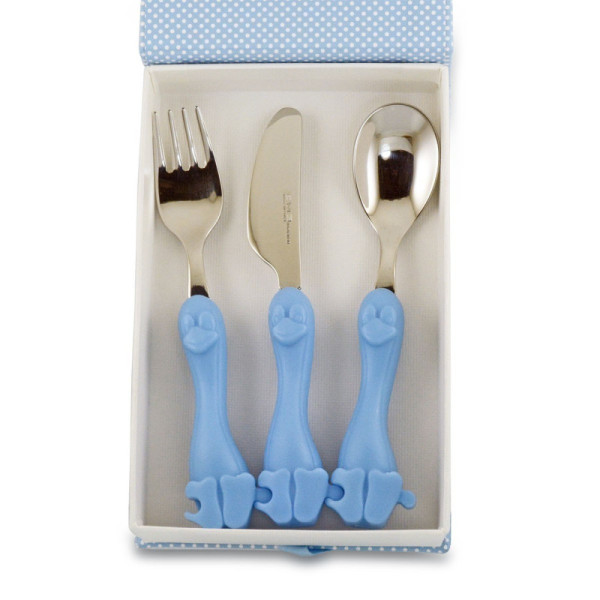 Zoppi Jewels|Set pappa elefante celeste in argento