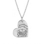 Zoppi Jewels|Ciondolo cuore personalizzabile in argento
