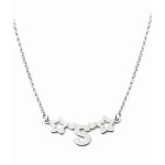 Zoppi jewels|Collana con iniziale e ciondoli a stelline|40,00 €