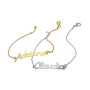 Bracciale con nome personalizzato 40,00 € Bracciali
