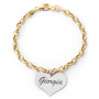 Zoppi Jewels|Bracciale con cuore personalizzato