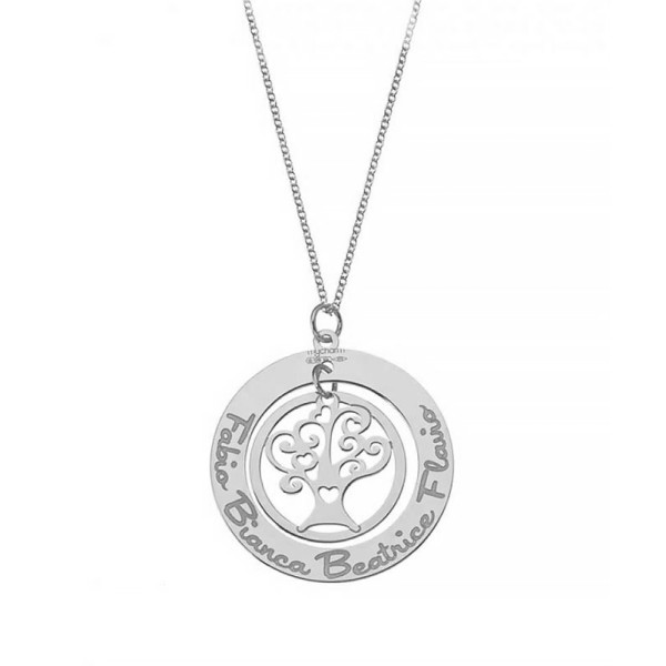 Collana con albero della vita personalizzabile in argento 80,00 € Home