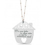 Collana con ciondolo a forma di casa ed incisione 70,00 € Eventi