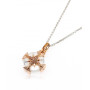 Zoppi Jewels|Collana in acciaio con croce dei venti