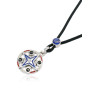 Zoppi Jewels:Croce dei venti  in acciaio con laccetto nero:79,90 €
