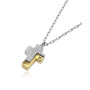 Collana con croce in acciaio bicolore 39,00 € Promozioni