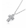 Collana con croce in acciaio 39,00 € Promozioni