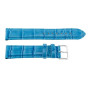 Zoppi Jewels|Cinturino in pelle Azzurro stampa cocco 20mm