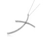 Croce in oro e pavè di diamanti ct.0,09 690,00 € Collane oro diamanti