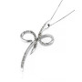 Zoppi Jewels|Croce in oro bianco 18kt con diamanti naturali ct.0,16