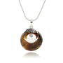Collana con occhio di tigre e albero della vita 20,00 € Collane con gemme