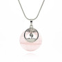 Collana con Quarzo rosa e albero della vita 20,00 € Collane con gemme