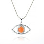 Collana occhio greco con corniola naturale 20,00 € Collane con gemme