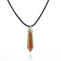 Ciondolo in pietra Unakite naturale 15,00 € Collane con gemme