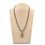 Ciondolo in pietra Unakite naturale 15,00 € Collane con gemme