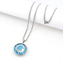 Zoppi Jewels:Ciondolo sole luna con Howlite naturale