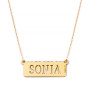 Collana con targhetta col nome in oro 295,00 € Collane