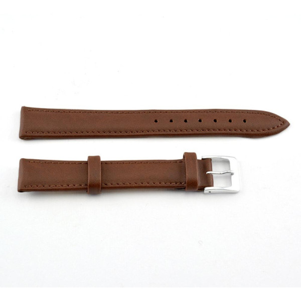 Cinturino Pelle Marrone scuro Sintetico Semimbottito 16mm 7,00 € Cinturini Orologi