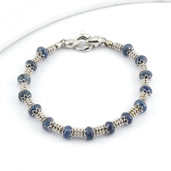Zoppi Jewels:Bracciale in oro bianco 18kt con radici di zaffiro:1.730,00 €