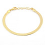 Bracciale a spina di pesce in argento dorato 25,00 € Bracciali Donna