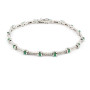 Tennis in oro con diamanti e smeraldi 2,00 € Bracciali oro e diamanti