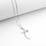 Zoppi Jewels|Croce oro e diamanti ct.0,06