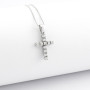 Croce unisex in oro 18kt con diamanti 0,33 Ct 680,00 € Collane oro diamanti