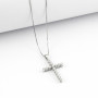 Collana con croce in oro e diamanti 0,44Ct 1,00 € Collane oro diamanti