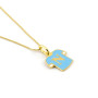 Zoppi Jewels:Collana con maglia Napoli in argento dorato:25,00 €