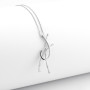 Zoppi Jewels|Collana in oro bianco e diamanti 0,17ct