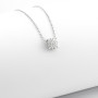 Collana punto luce in oro e diamanti 0,32Ct 590,00 € Collane oro diamanti