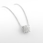 Collana punto luce in oro e diamanti 0,32Ct 590,00 € Collane oro diamanti