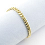 Zoppi Jewels:Bracciale a maglia groumette in acciaio dorato:20,00 €