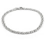 Bracciale a catena in argento rodiato 48,00 € Bracciali Uomo