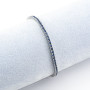 Zoppi Jewels|Tennis unisex in argento con pietre blu zaffiro