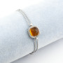 Bracciale in argento con topazio 40,00 € Bracciali Donna