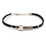 Zoppi Jewels|Bracciale in acciaio e pietra bianca