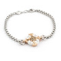 Zoppi Jewels|Bracciale con rosa dei venti e pietre nere
