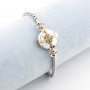 Zoppi Jewels|Bracciale con rosa dei venti e pietre nere