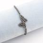 Bracciale tennis in argento nero con farfalla 59,00 € Promozioni