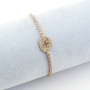 Bracciale tennis in argento rosa con ovale 59,00 € Promozioni