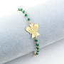 Bracciale Angelo custode in argento dorato 20,00 € Bracciali religiosi