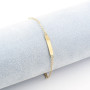Zoppi Jewels|Bracciale bambino con piastra  in oro 18kt