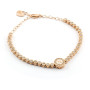 Bracciale Tennis con lettera N in argento rosa 55,00 € Osa Name Collection