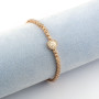 Bracciale Tennis con lettera N in argento rosa 55,00 € Osa Name Collection
