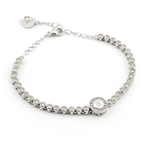 Zoppi jewels|Bracciale Tennis con lettera B in argento 925|49,00 €