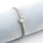 Zoppi jewels|Bracciale Tennis con lettera B in argento 925|49,00 €