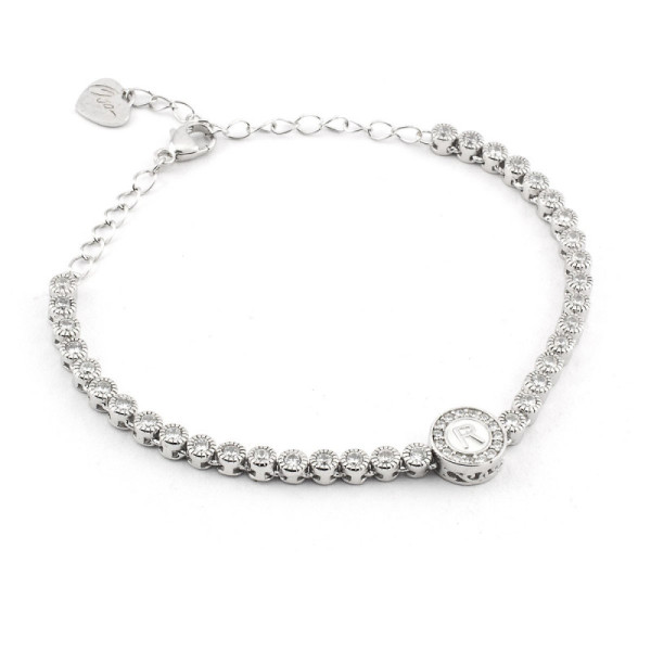 Zoppi jewels|Bracciale Tennis con lettera R in argento 925|49,00 €